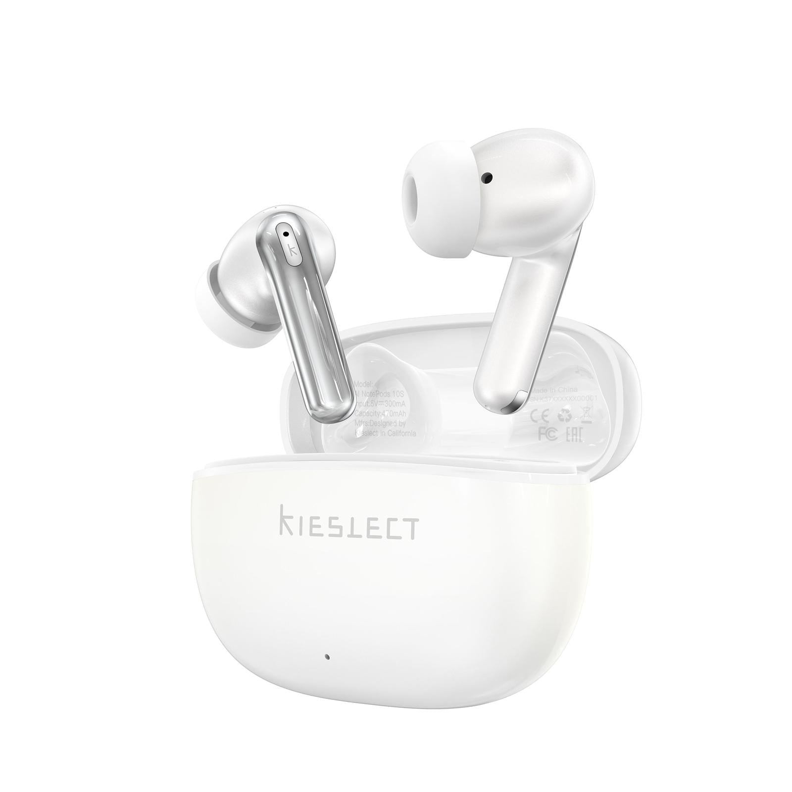 Kieslect AI NotePods 10S – Audífonos con IA, Traducción, Grabación y ANC