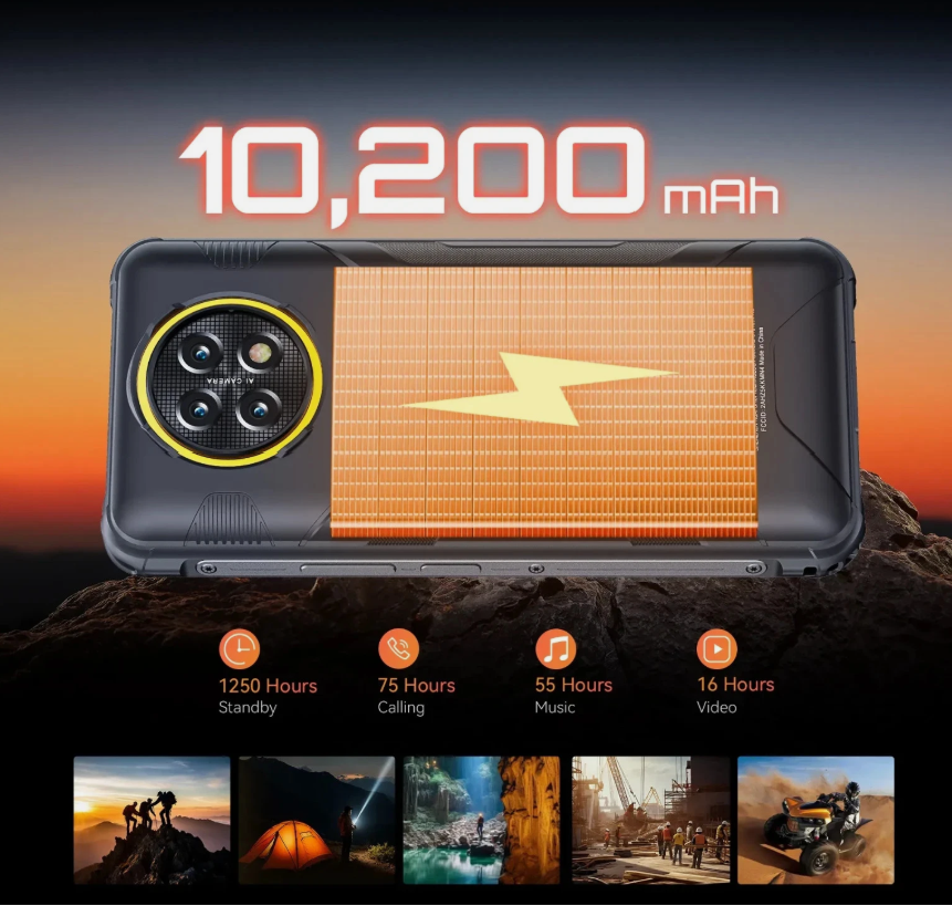 Cubot Kingkong Ace 5 / 8gb Ram + 256gb