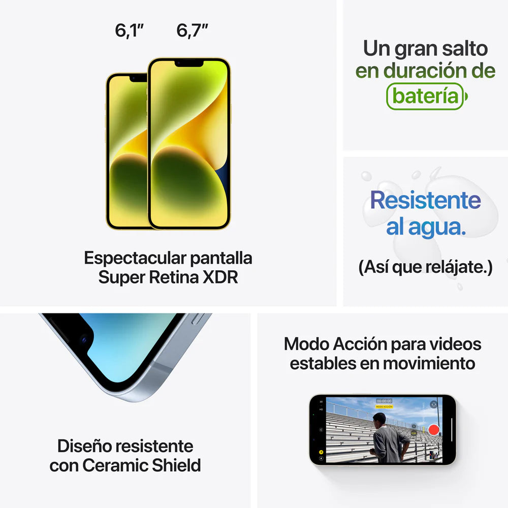 iPhone 14 Plus 128 GB Reacondicionado