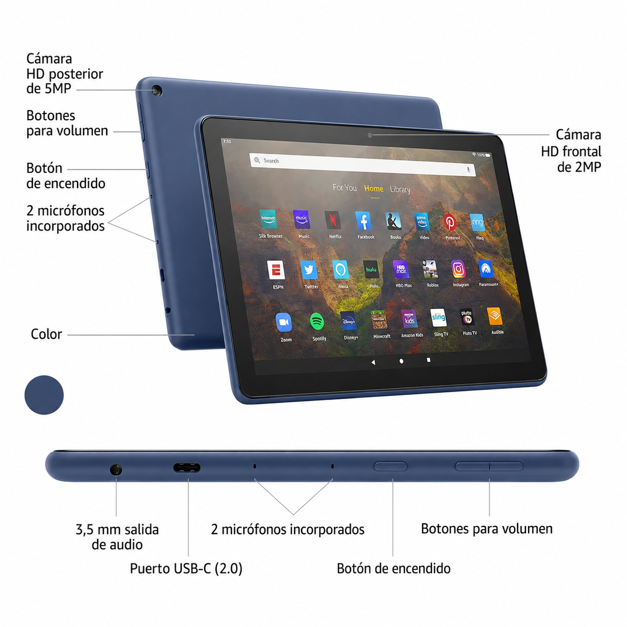 Tablet Amazon Fire Hd 10 32Gb 3Gb Ram